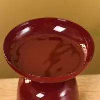 Подсвечник на 1 свечу "Сливовый" глянцевый 10х10х9 см