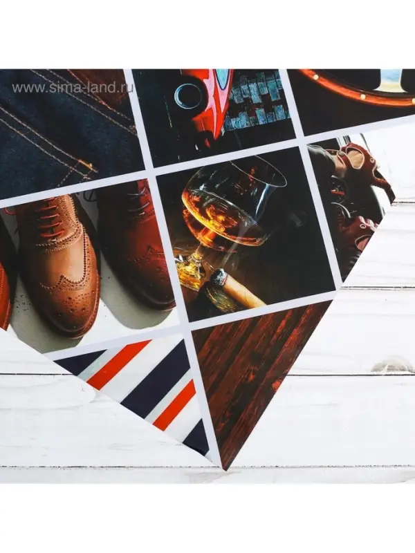 Бумага упаковочная глянцевая &laquo;Мужская&raquo;, 70 х 100 см