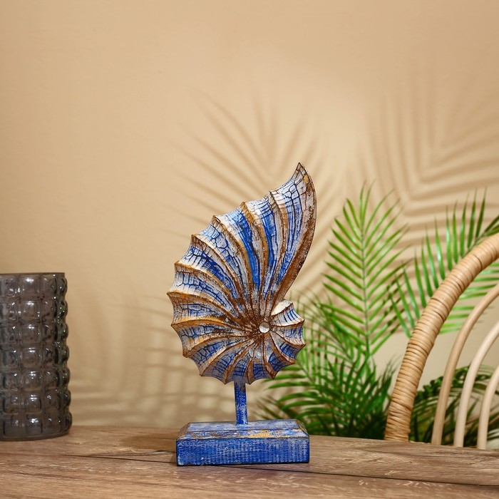 Декор интерьерный &laquo;Раковина&raquo;, 8&times;14&times;32 см, албезия