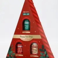 Гель для душа Happy New Year, набор 3 шт х 100 мл, URAL LAB