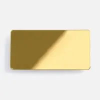 Значок Sanga Matto, золотистый глянцевый