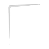 Кронштейн, 250х200х0.9 мм, металл, белый, 1 шт.