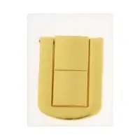 Замок-защелка на ящик ZM01, 4.3&times;3.2 см, цвет золото