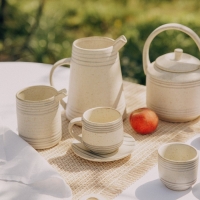 Молочник керамический SL Home &laquo;Райяс&raquo;, 1,3 л, 16,5&times;13&times;18 см, цвет бежевый