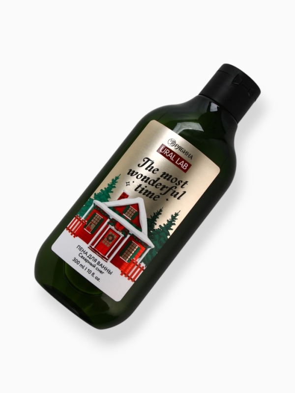 Ural Lab Winter Melody Пена для ванны The most wonderful time, 300 мл, сахарный снег