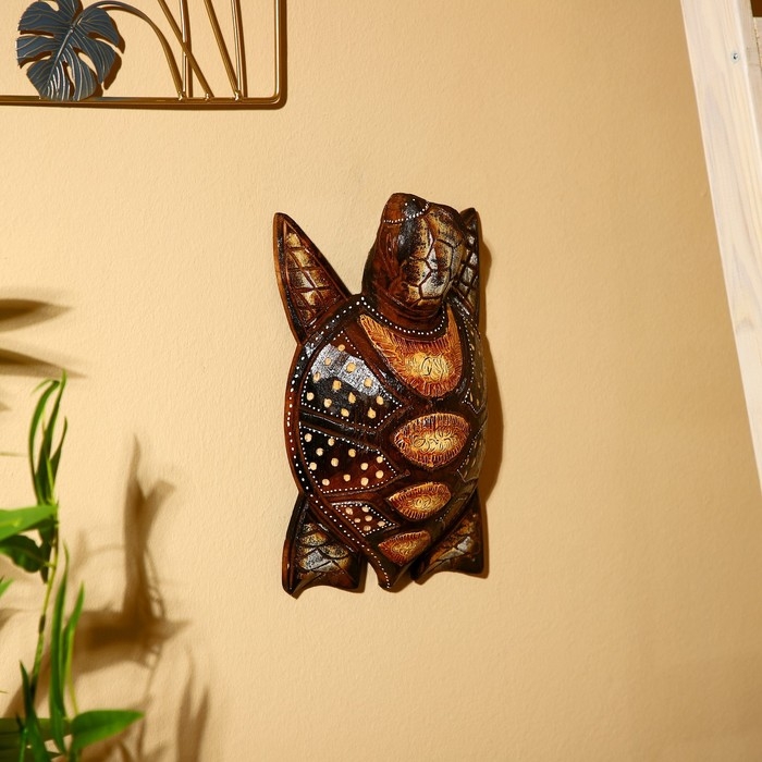 Сувенир "Черепаха" албезия 30х20х6 см