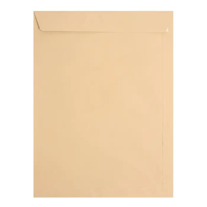 Пакет почтовый крафт E4 300 х 400 мм, без подсказа, без окна, отрывная лента, 120 г/м2