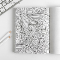 Ежедневник-смешбук с раскраской А5, 80 л &laquo;Окружи себя заботой&raquo;