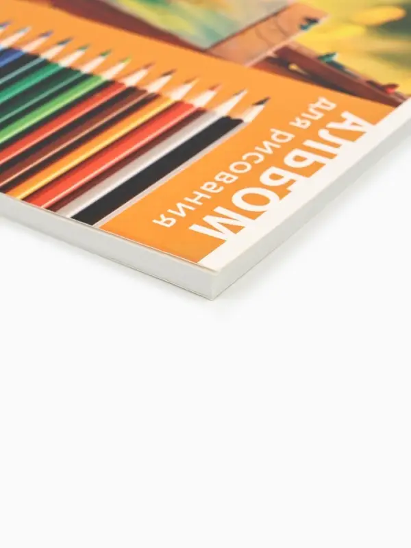 Альбом для рисования А4, 40 л. на склейке, набор, Cats