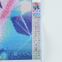 Алмазная мозаика с полным заполнением на холсте &laquo;Тропические птицы&raquo;, 40 х 50 см