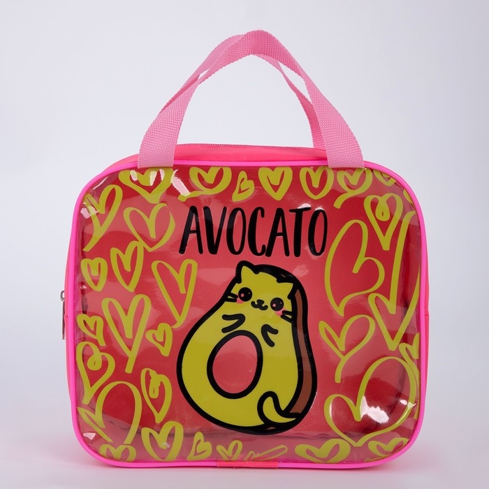 Сумка &laquo;Авокадо&raquo; 23 х 8 х 20, отдел на молнии, розовый