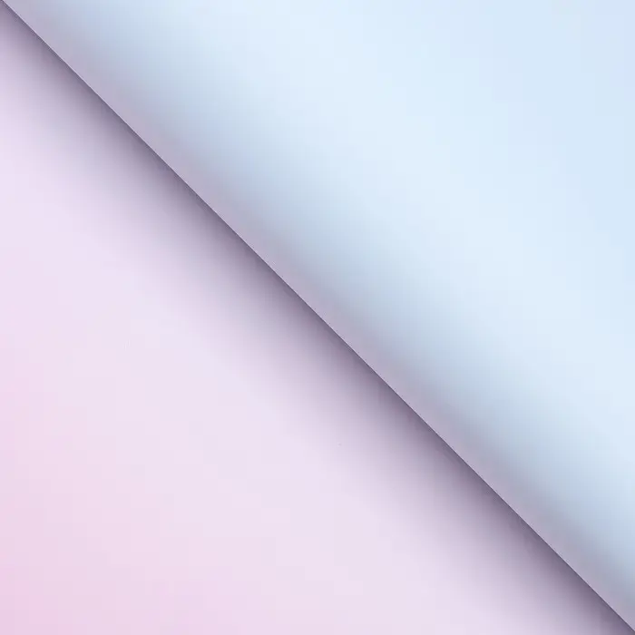 Пленка для цветов матовая, розовый - сирень &laquo;Переход&raquo;, 58&times;58 см