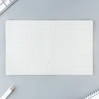 Тетрадь в клетку 12 листов А5, на скрепке &laquo;Аниме&raquo;, обложка мелованный картон, блок №2, 5 видов МИКС