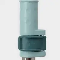 Водосгон для пола, силиконовый, поворотный сгон, 49 см, черенок нержавеющая сталь 58-97 см