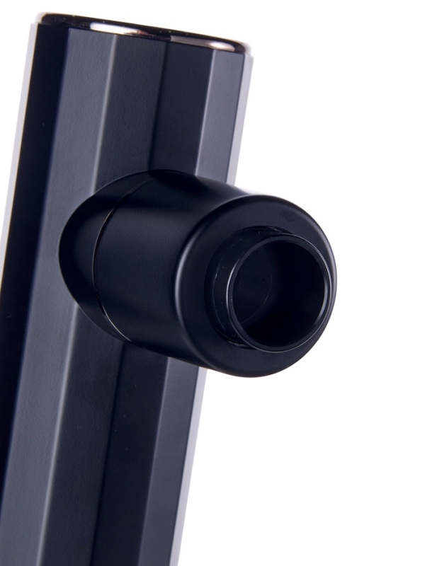 Массажёр для тела Hoco HP50, перкуссионный, 4 режима, 4 насадки, 3200 об/мин,  черный