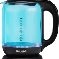 Чайник HYK-G2806 1.7л. 2200Вт голубой