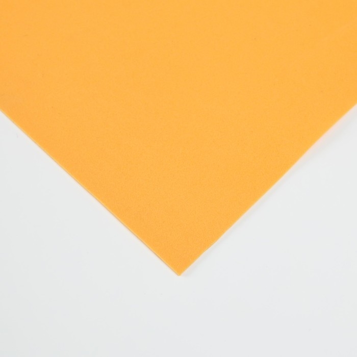 Фоамиран иранский 0,8-1 мм (тёмно-жёлтый/122) 60х70 см