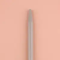 Спицы круговые, для вязания, с тефлоновым покрытием, с пластиковой леской, d=5 мм, 14/80 см