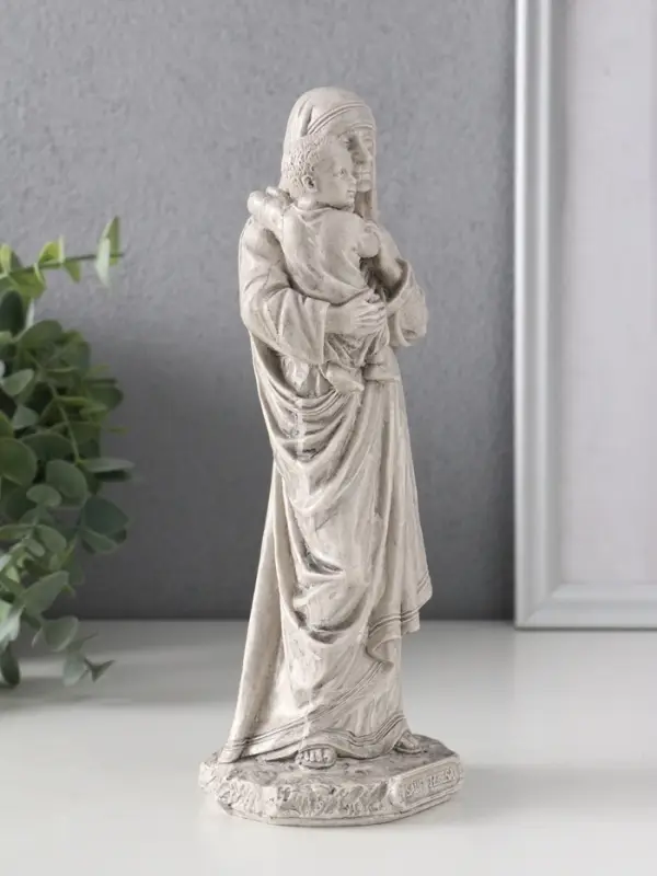 Фигура &laquo;Мать Тереза&raquo;, 21&times;8&times;7.5 см, серая