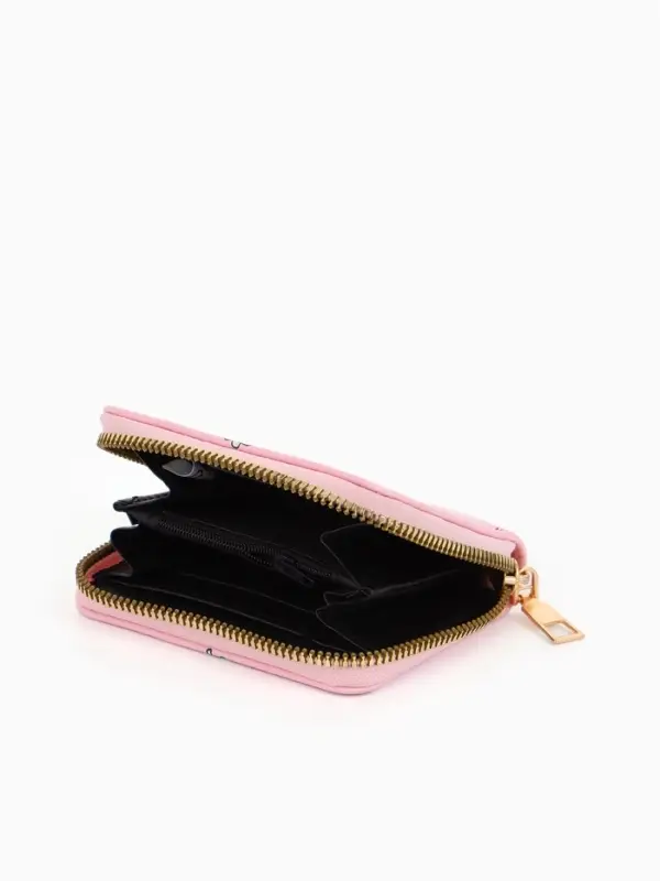 Кошелек дет 07-01-01 Июнь2542 собака, 8,52,510,5 см, 2 отд+отд/молн, д/карт, розовый