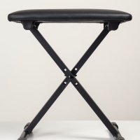 Банкетка для пианино складная, сиденье 28 х 38 см, высота 39/43/46 см