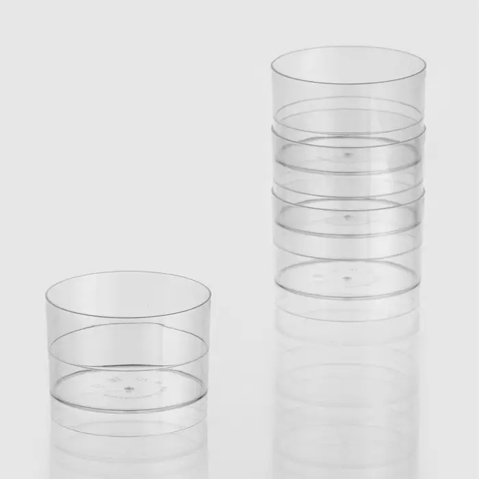 Форма пластиковая одноразовая для фуршета &laquo;Ноль&raquo;, 60 мл, прозрачная