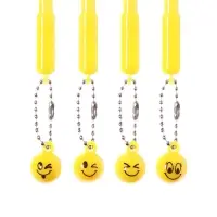 Ручка - прикол гелевая, &laquo;Смайл&raquo;, подвеска, МИКС
