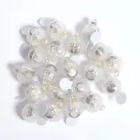 Светодиод для воздушного шара, круглый, цвет жёлтый, пластик