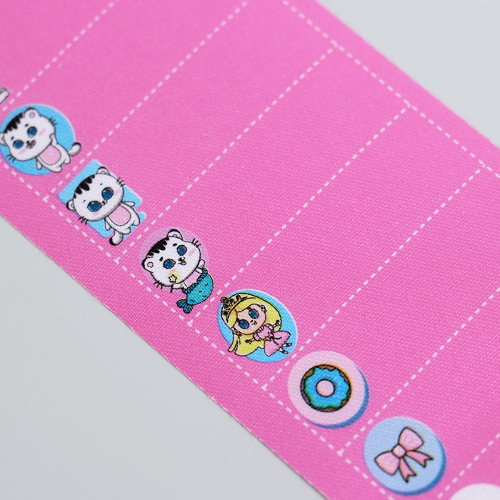 Бирки для одежды и обуви. Набор именных наклеек для маркировки детских вещей &laquo;Стильная красавица&raquo;, 48 шт