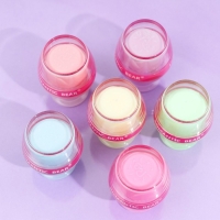 Бальзам для губ &laquo;Бокал&raquo;, микс цветов и ароматов, светящийся в темноте