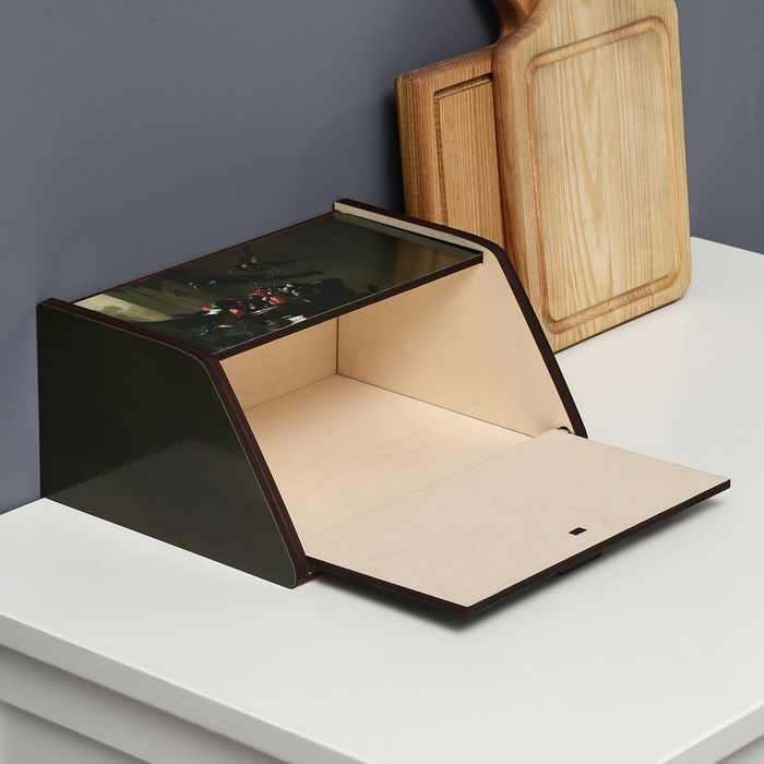 Хлебница деревянная Доляна «Натюрморт», 20,5×28,5×13 см Хлебница деревянная Доляна «Натюрморт», 20,5×28,5×13 см