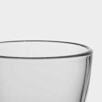 Кружка стеклянная &laquo;Грация&raquo;, 250 мл