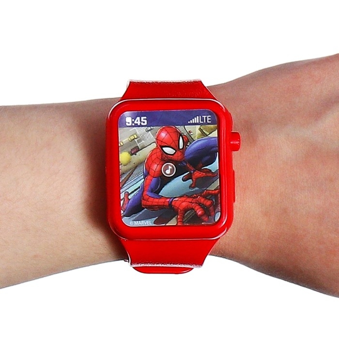 Часы музыкальные &laquo;Человек-паук&raquo;, звук, Disney