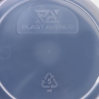 Кашпо для цветов со вставкой &laquo;Порто&raquo;, 2,4 л, цвет прозрачный