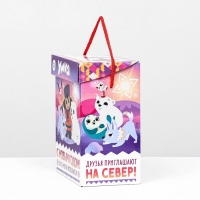 Новый год. Коробка подарочная складная "Умка" 19,8 х 12 х 24,3 см.