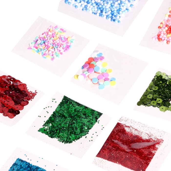 Набор для опытов &laquo;Меганабор для создания слаймов&raquo;, своими руками, 10 фигурок и кристаллов