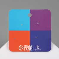 Набор значков (4шт) &laquo;Космос&raquo;, цветные в чёрном металле