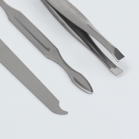 Набор маникюрный &laquo;Пейзаж&raquo;, 6 предметов, в футляре, рисунок МИКС