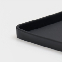 Противень для духовки Доляна &laquo;Криспи&raquo;, силикон, 40&times;30 см, цвет чёрный