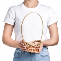 Корзина плетеная &laquo;Ладья&raquo;, 15&times;13&times;8 см, бамбук