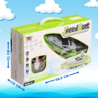 Катер радиоуправляемый &laquo;Полиция&raquo;, цвет зеленый