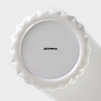 Банка для хранения сыпучих продуктов Доляна &laquo;Золотое крыло&raquo;, 900 мл, 12&times;17 см, керамическая, цвет белый