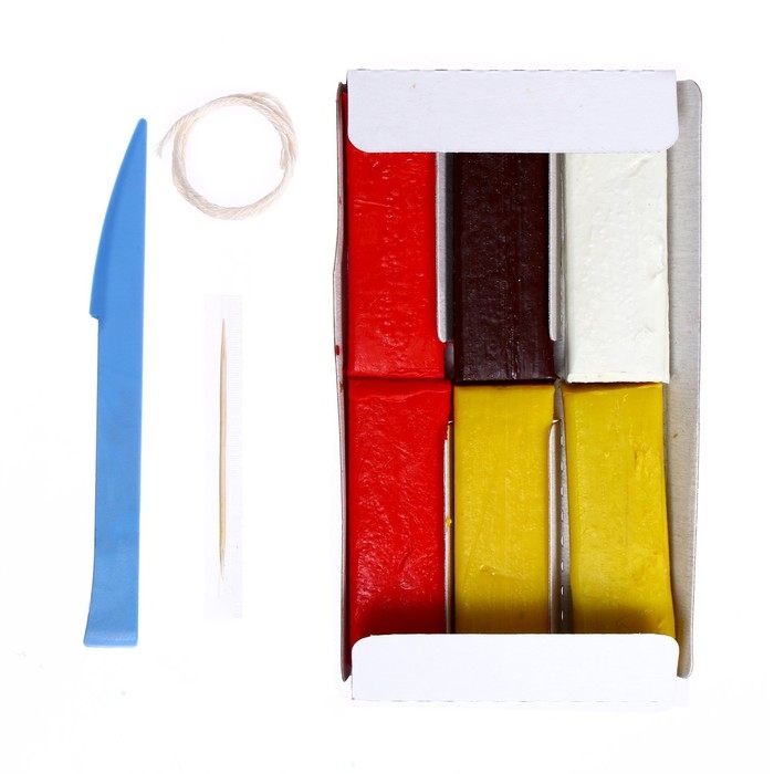 Свеча своими руками на новый год &laquo;Котик с шариком&raquo;, новогодний набор для творчества