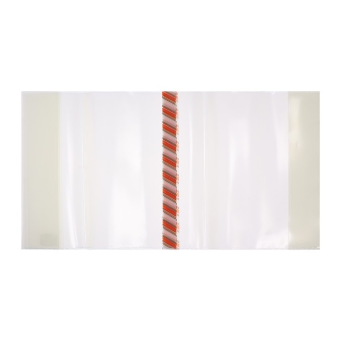 Набор обложек ПЭ 5 штук, 280 x 500 мм, 200 мкм, для учебников, универсальная, с закладкой, МИКС