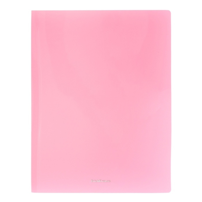 Папка на 2 кольцах А4, ErichKrause Matt Pastel, 24 мм, 600 мкм, пастель матовая, 4 вида, микс