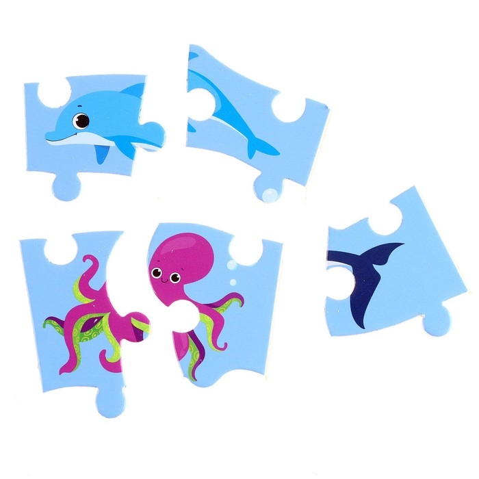 Пазлы на подложке &laquo;Море&raquo;