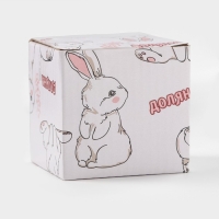 Пробка для бутылки Доляна &laquo;Зайка с бантиком&raquo;, 3,5&times;9 см