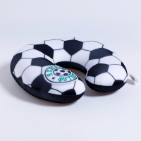 Подушка для путешествий антистресс &laquo;Я люблю футбол&raquo;