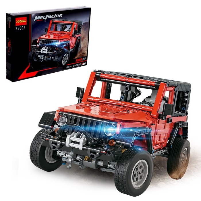 Конструктор техно &laquo;Внедорожник&raquo;, 1287 деталей
