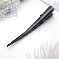 Зажим для волос &laquo;Даниэла&raquo;, блёстки, 12.7 см, чёрный